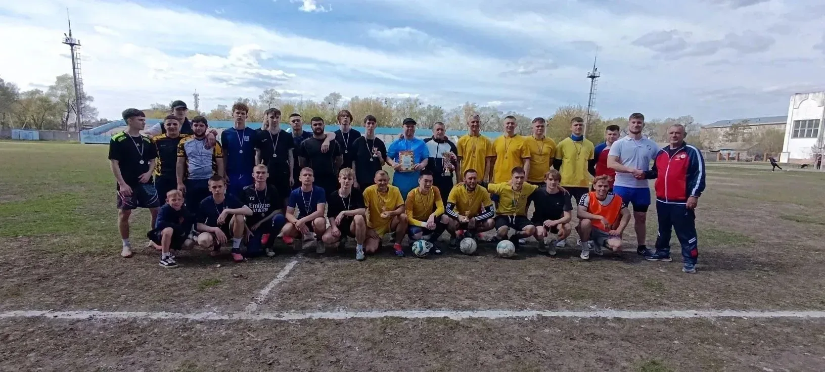 🏆 Турнир по футболу, посвящённый 81-й годовщине Победы в Великой Отечественной войне!  На городском 