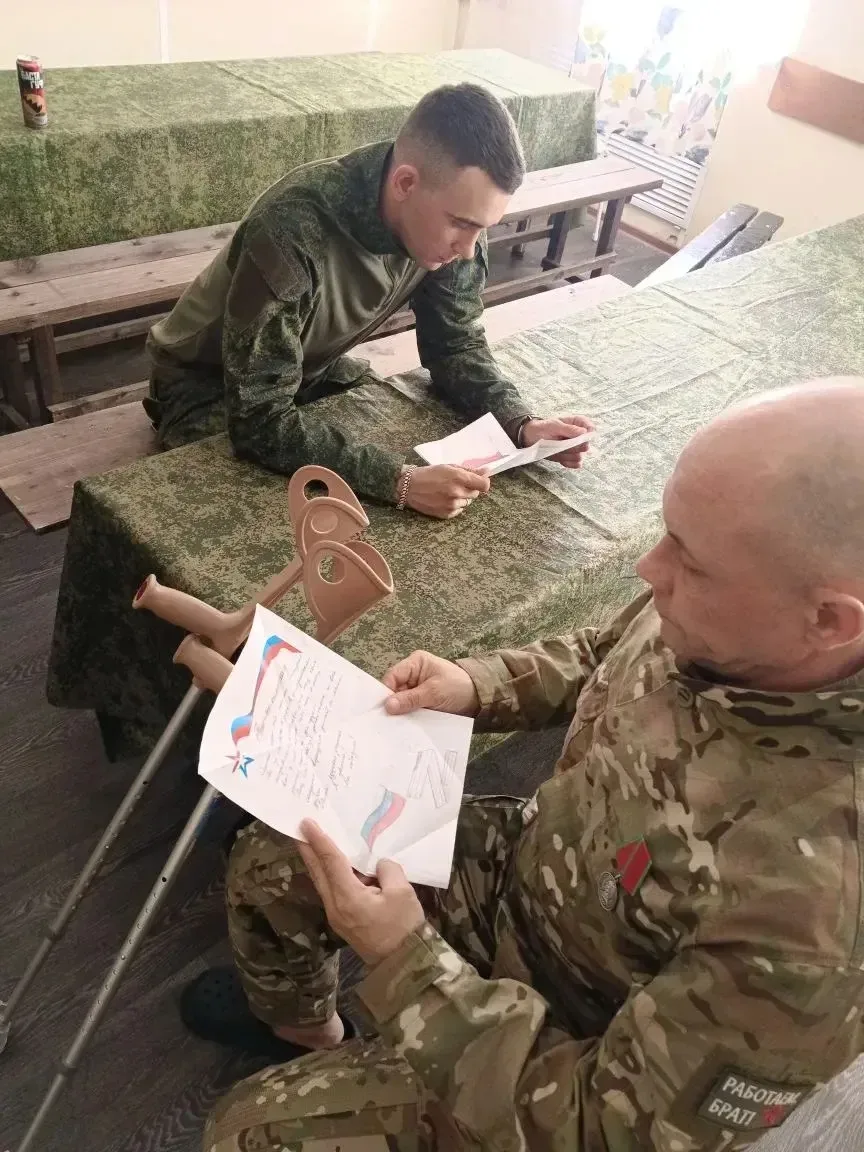 09.05.2026 Ружин Константин Иванович, педагог-организатор ОБЗР нашей школы, участник СВО, член регио