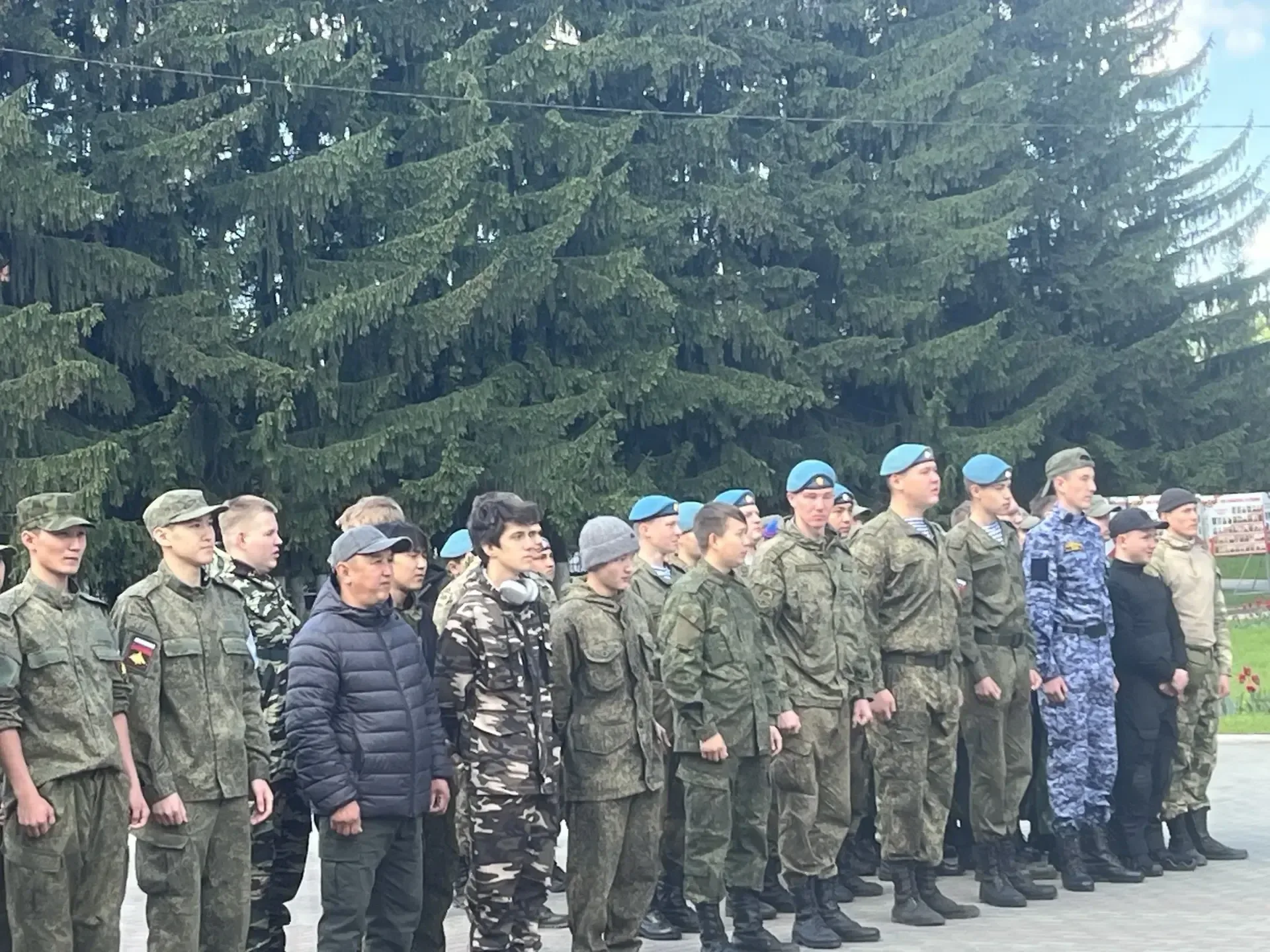 Курсанты Зонального центра принимают участие в пятидневных учебных сборах для юношей из Республики А
