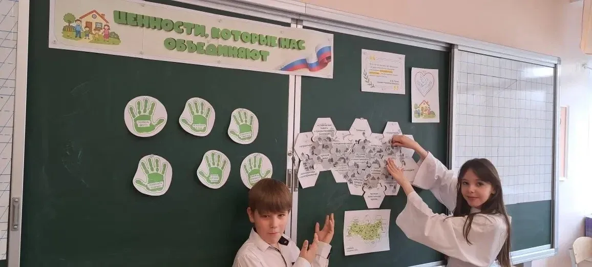 💡 «Разговоры о важном»: думаем о главном!  18.05.2026 на занятии «Ценности, которые нас объединяют» 