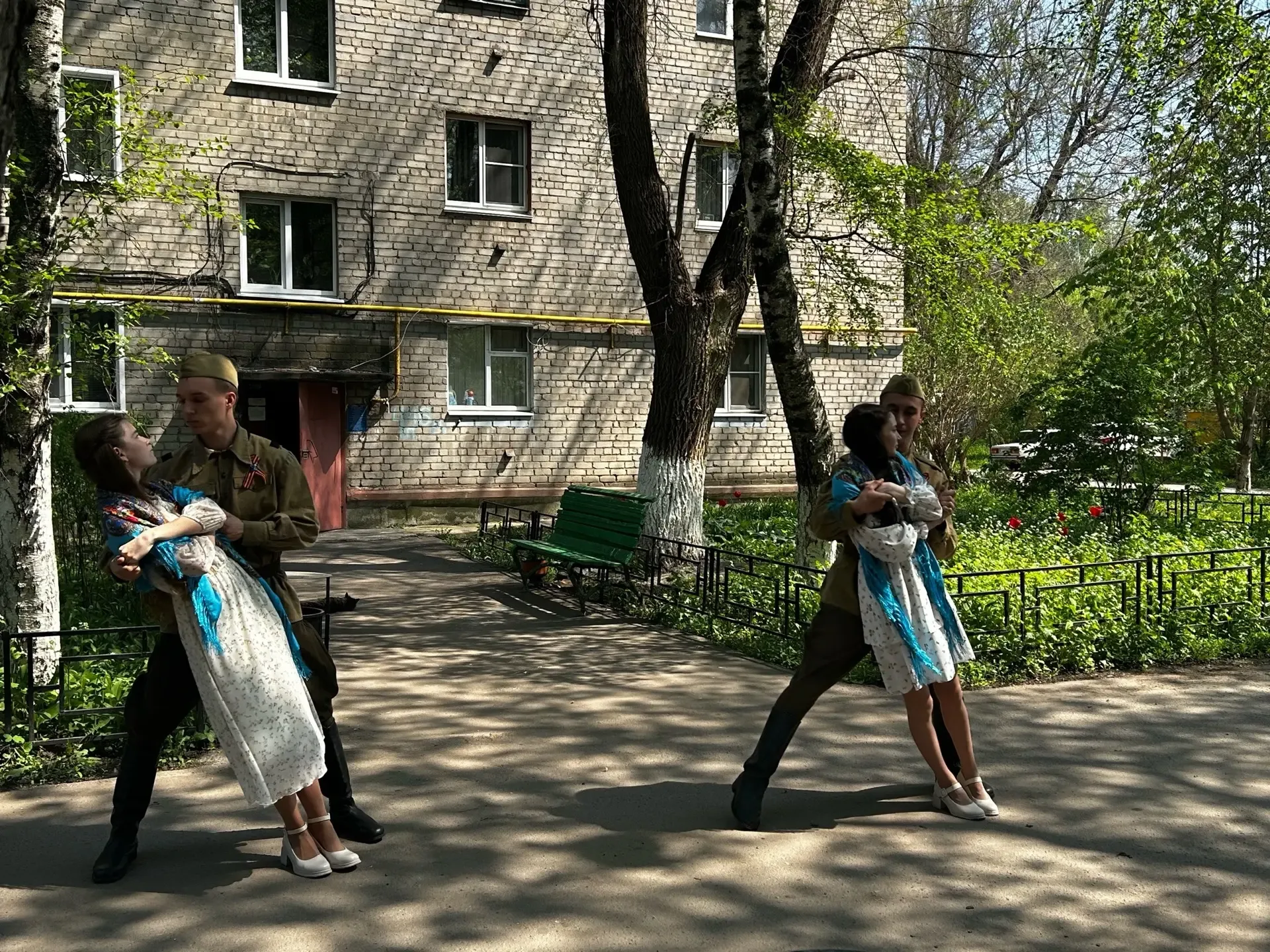 С праздником, ветеран! 🎆   Студенты ГБПОУ ВО «БТПИТ» организовали концерт в честь ветеранов Великой 