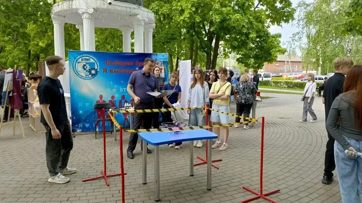💯Фестиваль профессий: школьники познакомились с востребованными специальностями БТПИТ! 15 мая с боль
