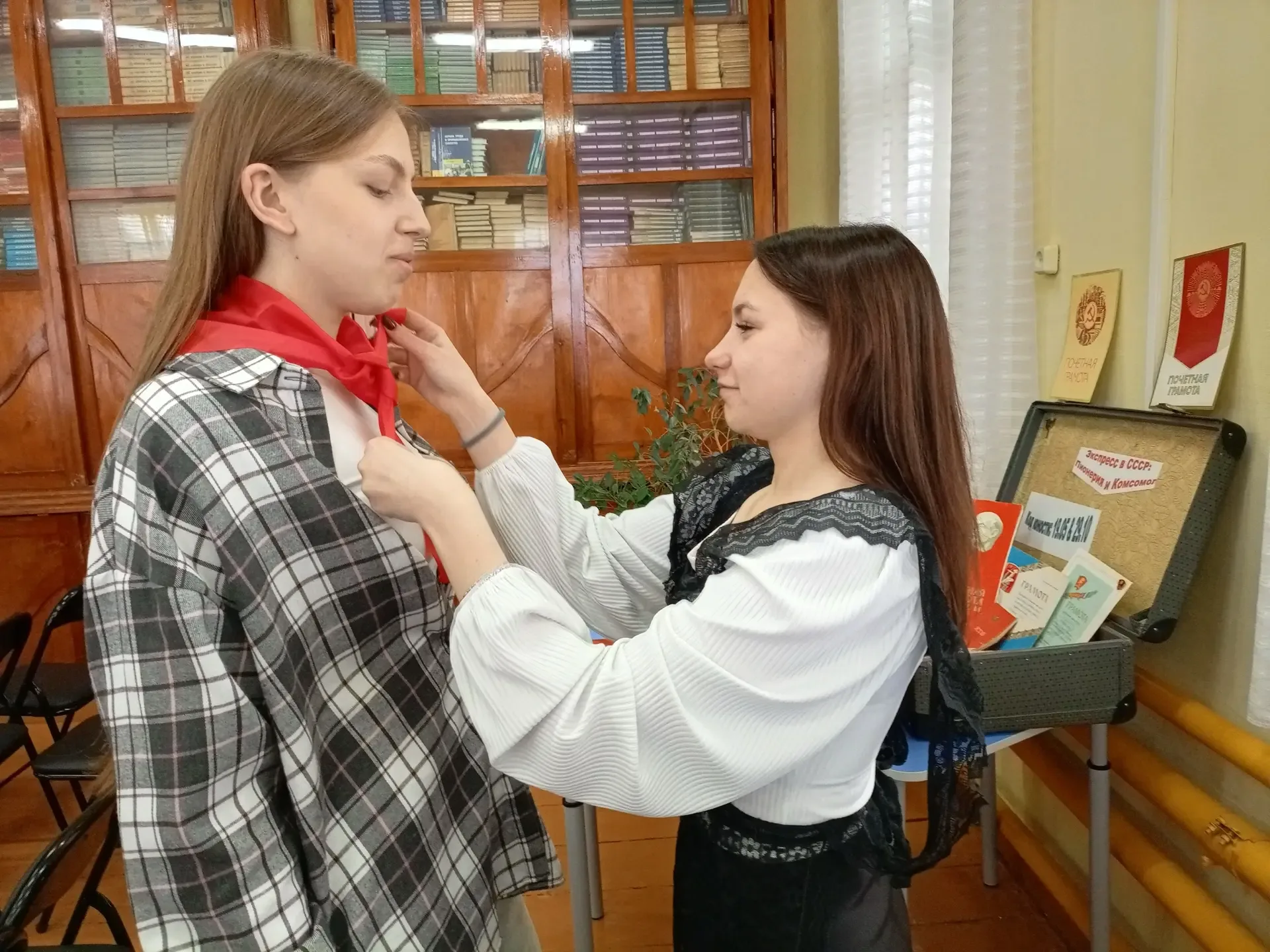 Экспресс в СССР: отправляемся в путешествие по истории Пионерии и Комсомола!   Наш техникум присоеди