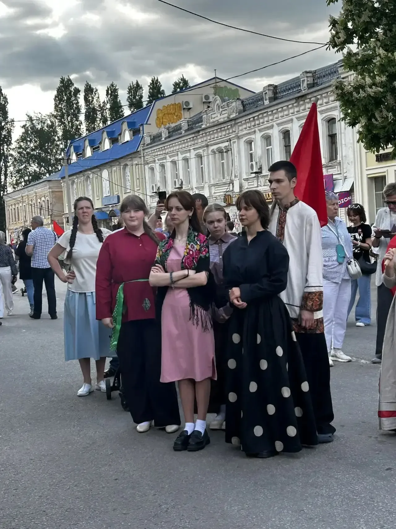 Историческая реконструкция «Борисоглебск — сто лет тому назад» 🔥  Студенты «Борисоглебского техникум