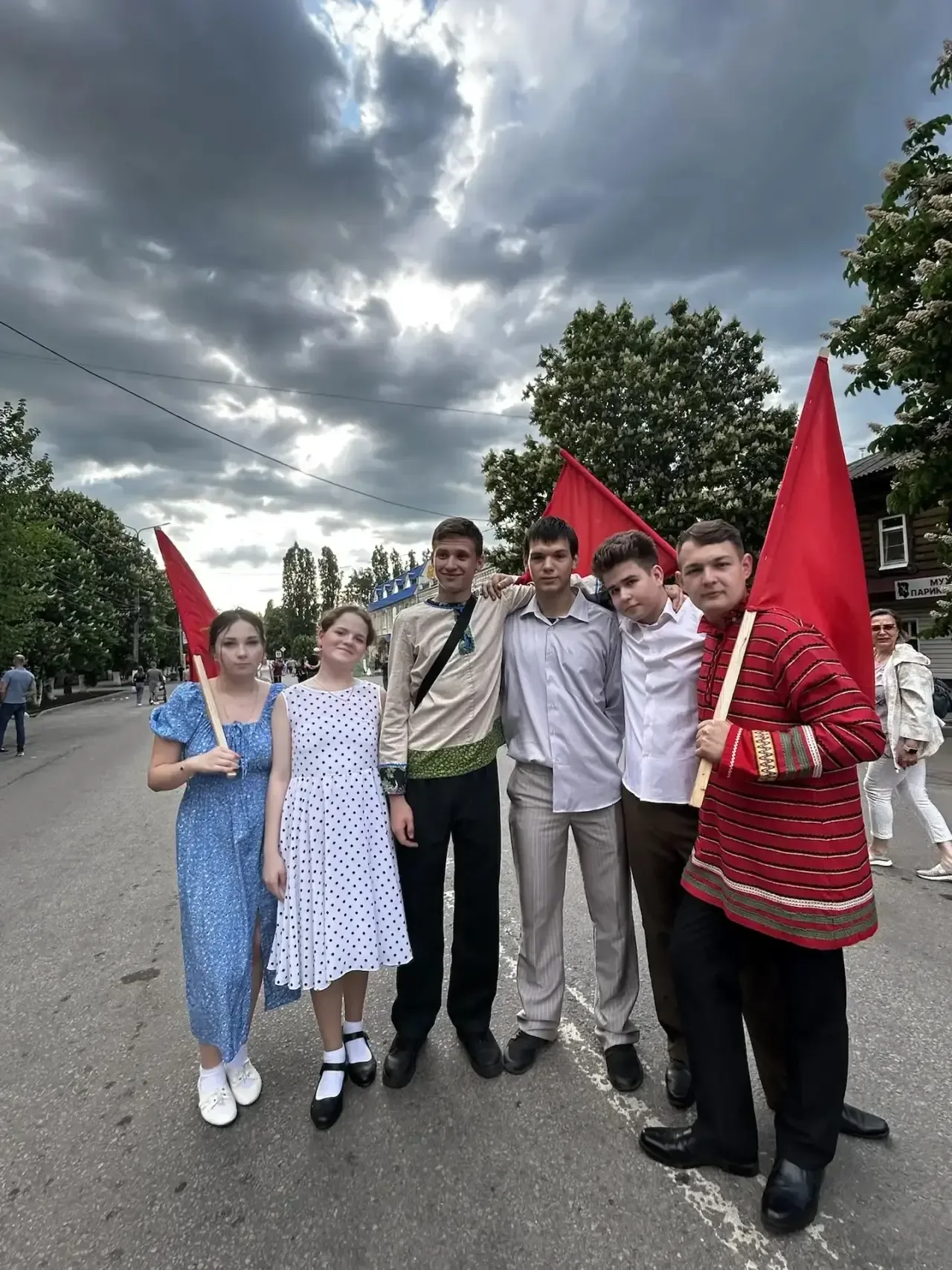 Историческая реконструкция «Борисоглебск — сто лет тому назад» 🔥  Студенты «Борисоглебского техникум
