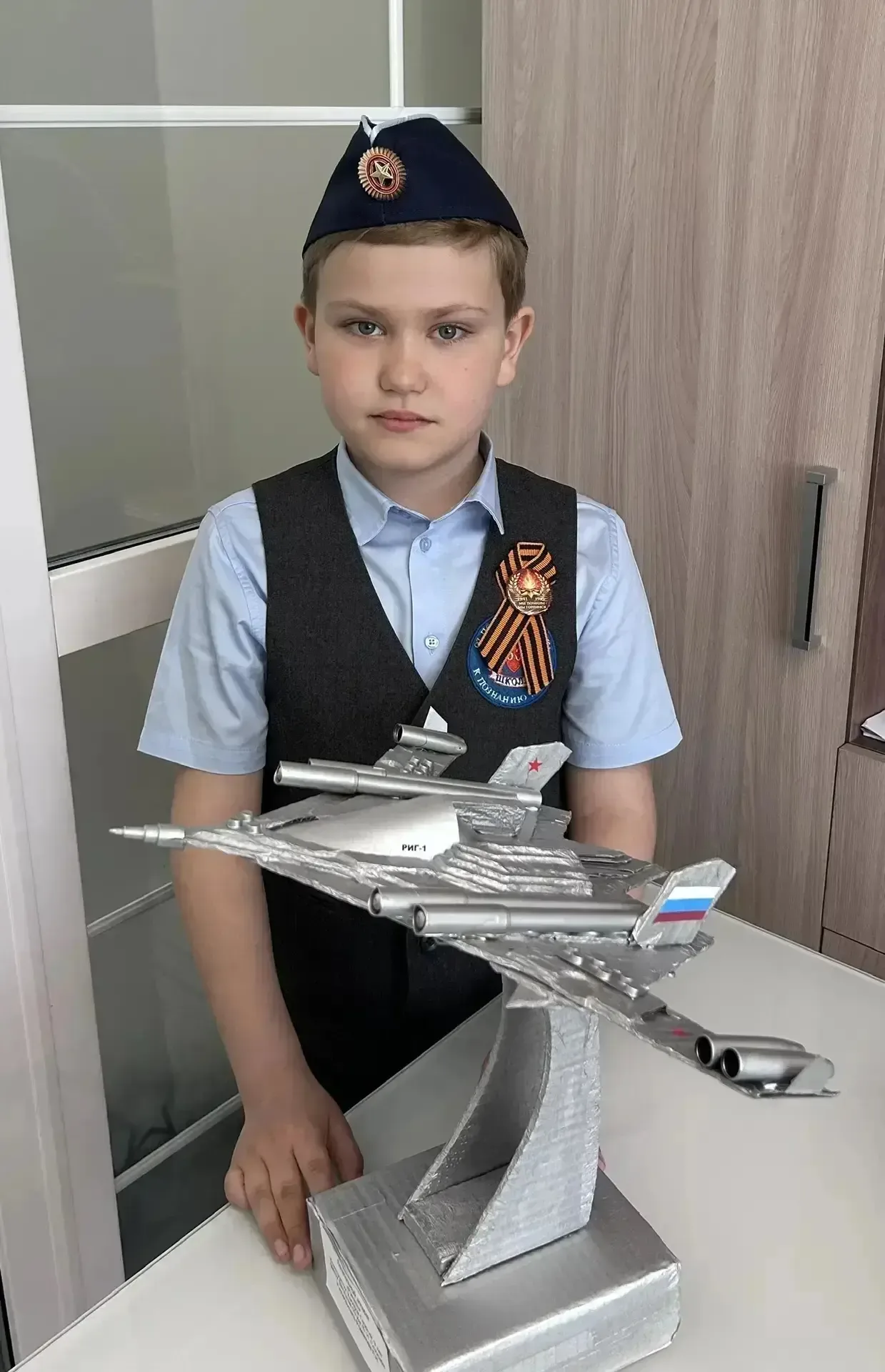 🌐ЛЕТИМ ВЫСОКО 🌿  ⭐Каспрук Георгий, ученик 2Г класса стал победителем престижного инженерного конкурс