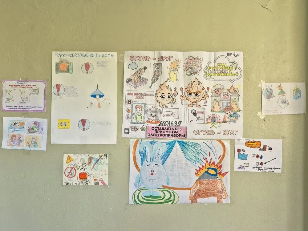 🎨 Завершился творческий конкурс по безопасности!  Подведены итоги конкурса рисунков и плакатов, посв