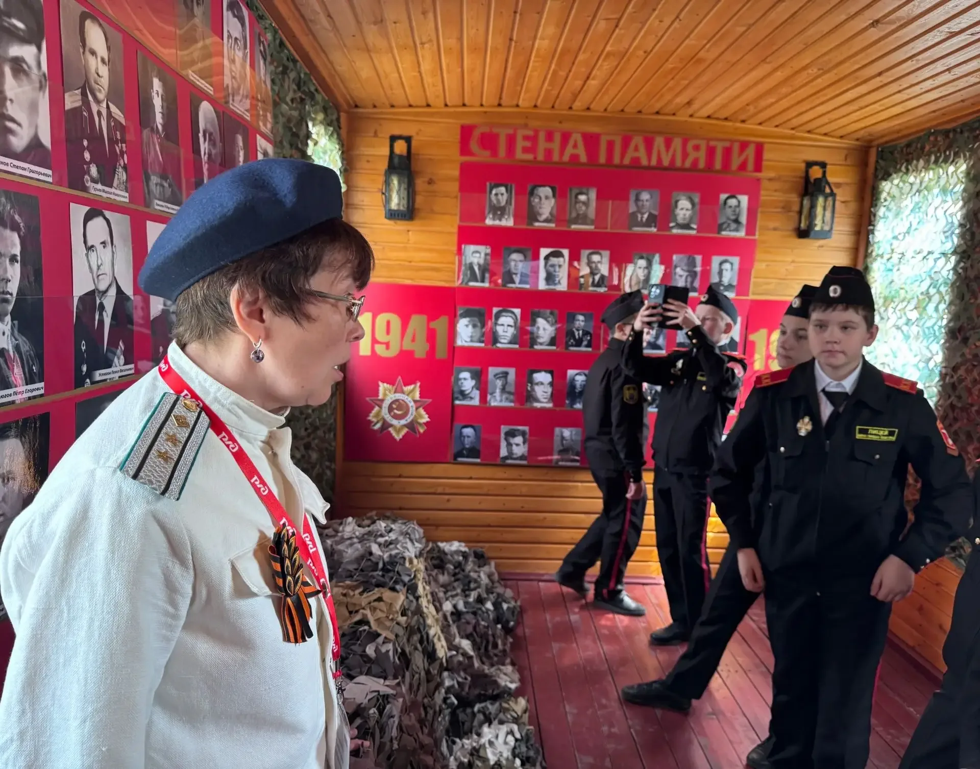Кадеты лицея имени генерал‑майора Хисматулина В. И. посетили «Эшелон Победы»  18 мая кадеты 5‑х клас