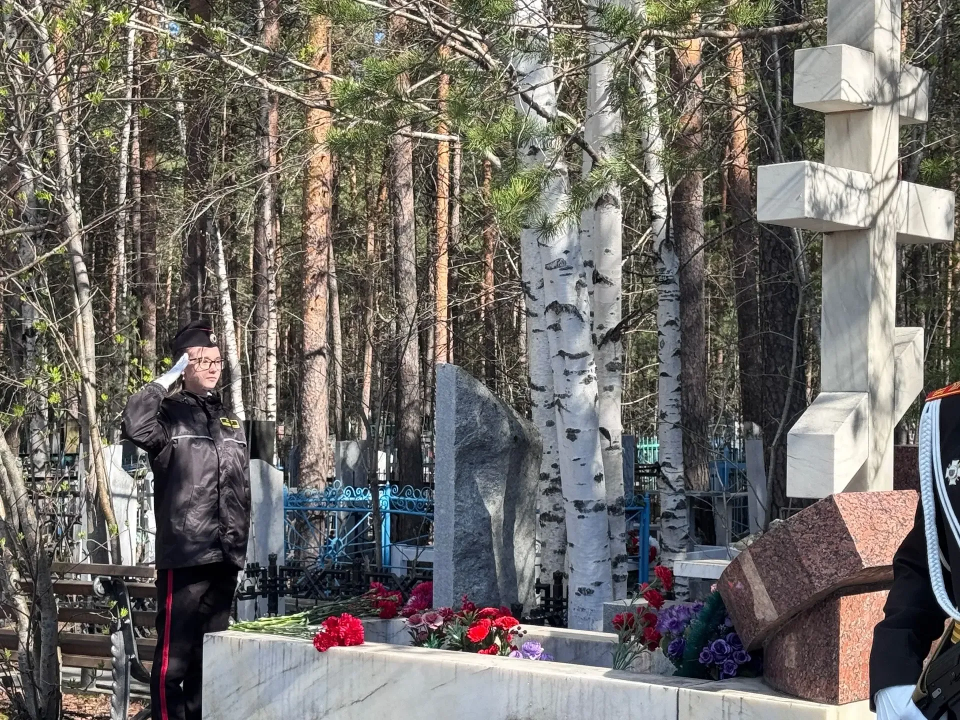«День сердца»: кадеты и руководство УМВД почтили память Василия Ивановича Хисматулина.  20 мая кадет