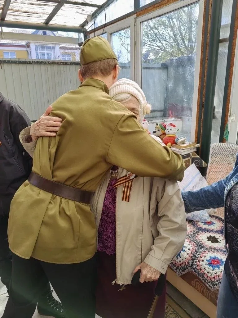 Сегодня наша фронтовая бригада побывала в гостях у удивительного человека — Аркановой Октябрины Миха