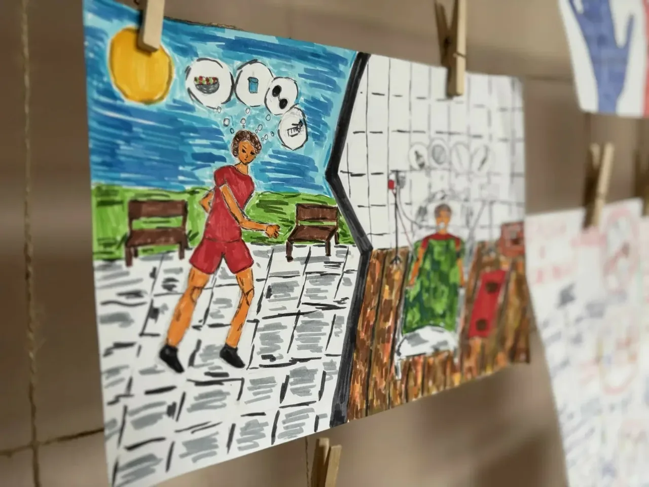 «Мы выбираем ЖИЗНЬ»!  🎨В рамках профилактической работы по пропаганде здорового образа жизни среди у