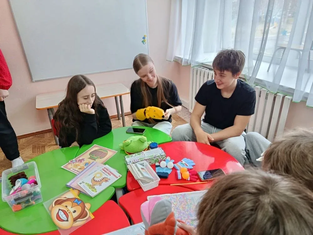 Гимназисты посетили день открытых дверей в детском саду!  📍В рамках профориентационной программы уче