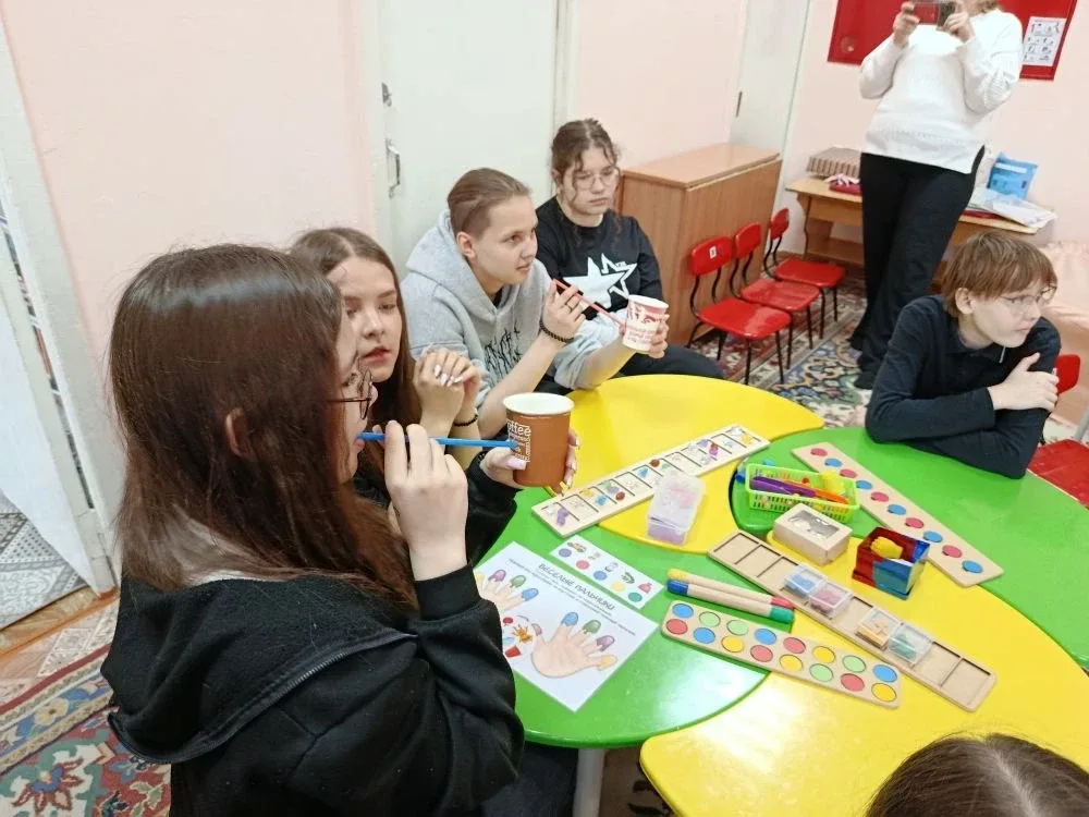 Гимназисты посетили день открытых дверей в детском саду!  📍В рамках профориентационной программы уче