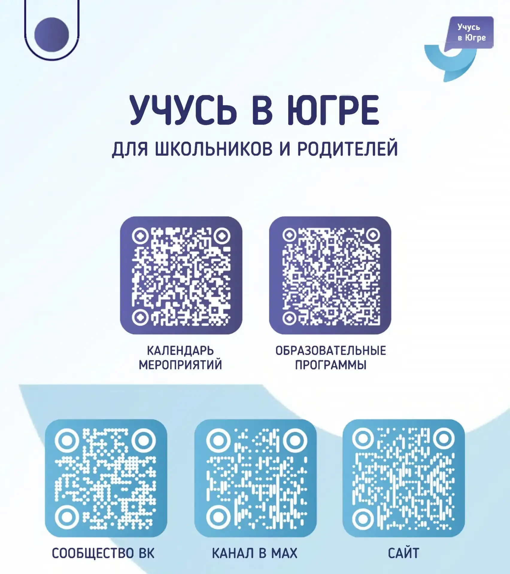 Родители, внимание! Где искать возможности для развития вашего ребенка? 🔍  В Югре работает система, 
