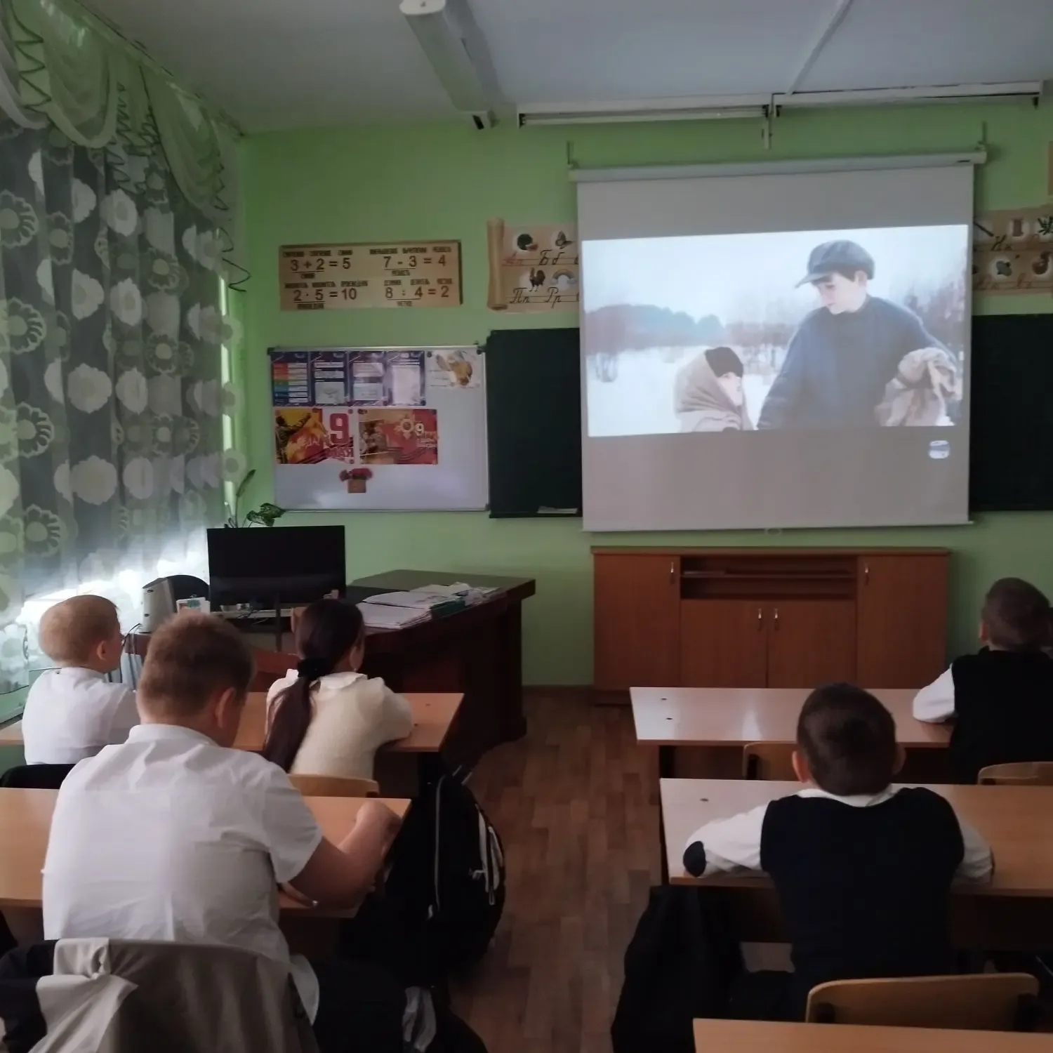 🎬 Киноурок в 3 А: «Лошадка для героя»      📌В рамках Всероссийского проекта «Киноуроки в школах Росс