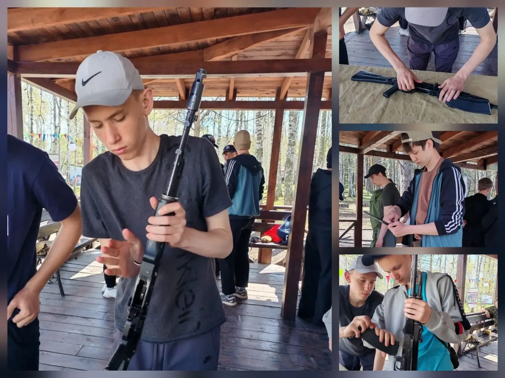 Наши ученики вернулись с учебных сборов! 🎉  Учебные военные сборы школьников — это обязательные прак