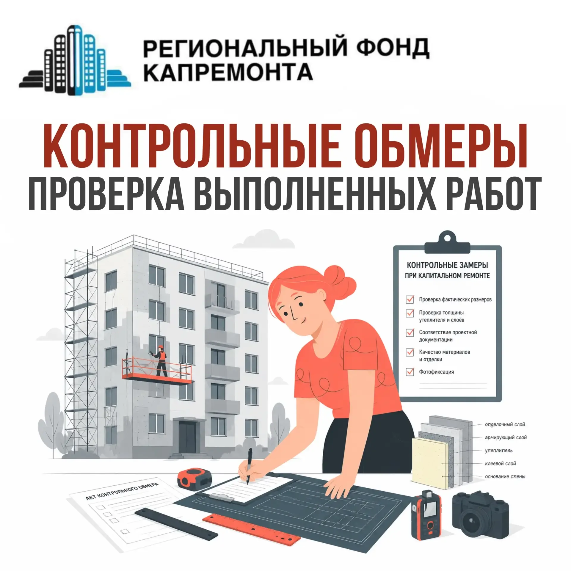 📝 Контрольный обмер в строительстве: как проверяют реальные объемы и стоимость работ  Вчера комиссие
