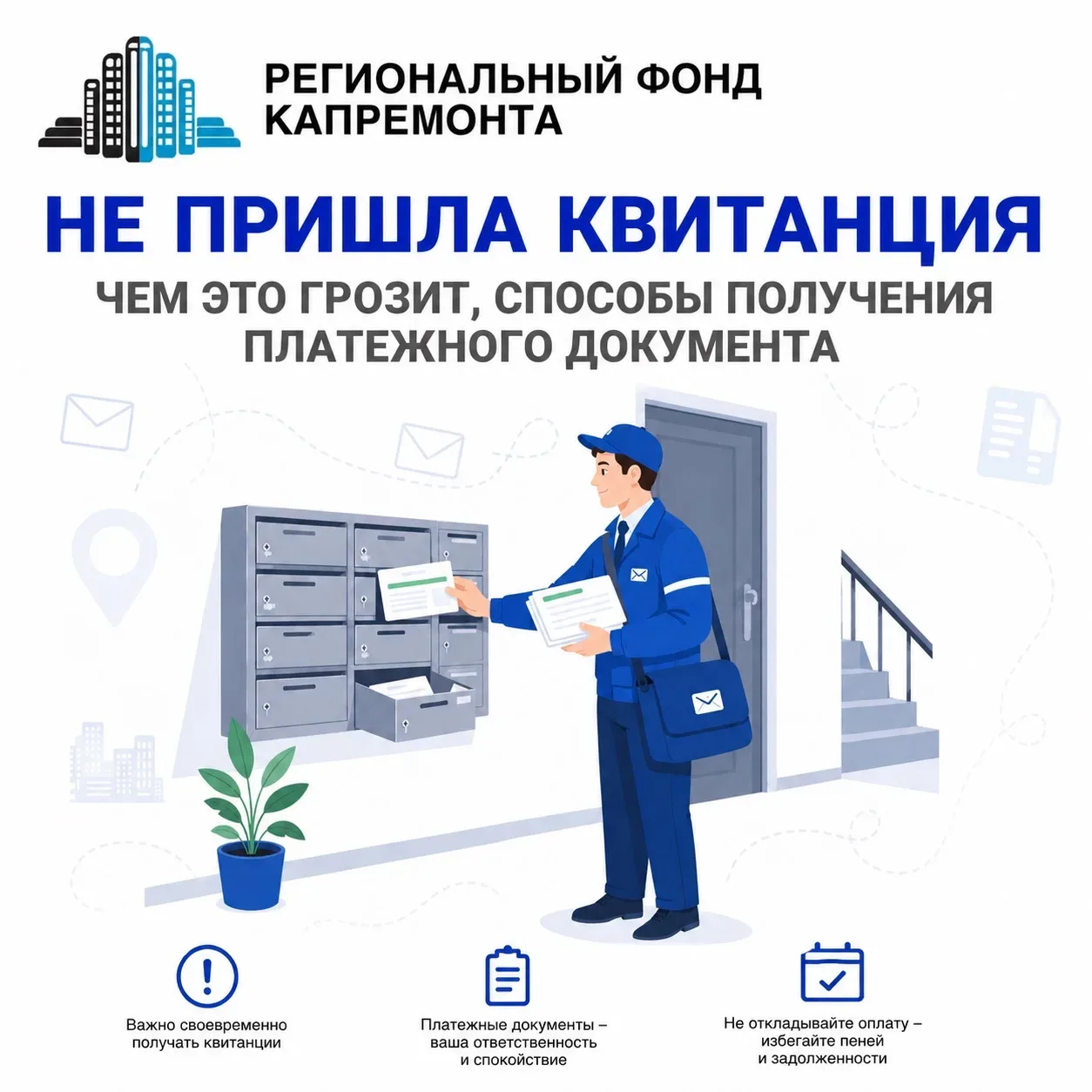 Почему не приходят квитанции на капремонт — и чем это может грозить  Собственники жилых и нежилых по