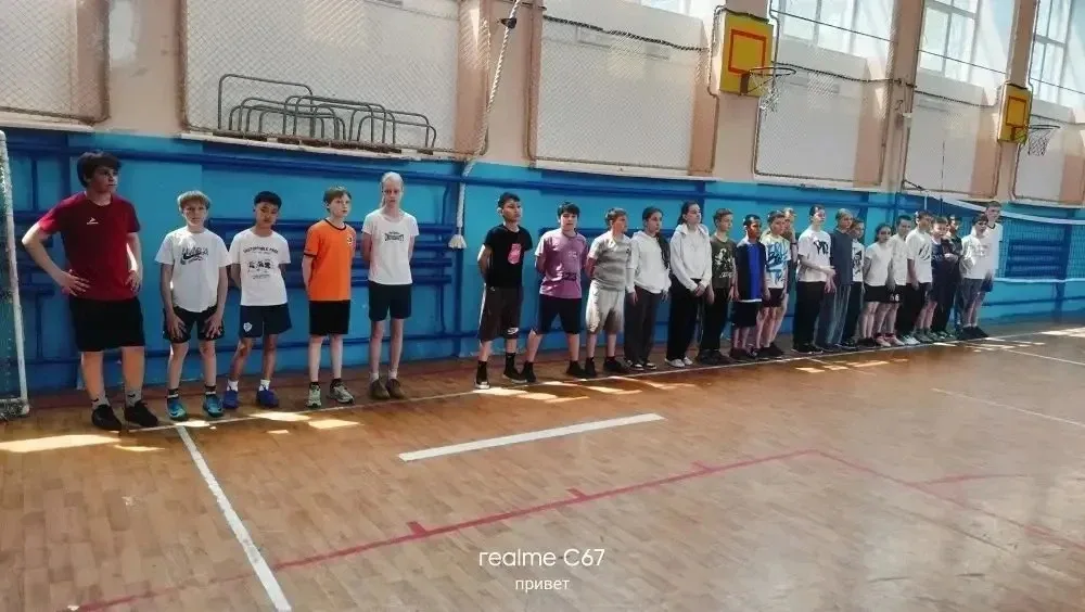 Сегодня в нашей школе проводился турнир по футболу в рамках Президентских спортивных игр среди мальч