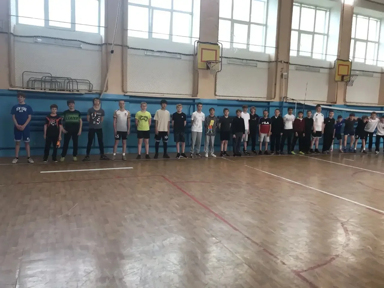 Сегодня в нашей школе проводился турнир по футболу в рамках Президентских спортивных игр среди мальч