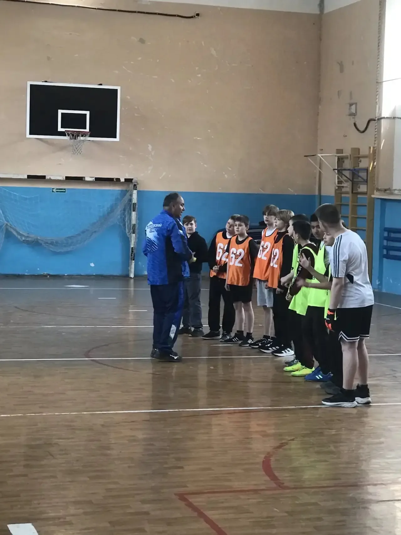 Сегодня в нашей школе проводился турнир по футболу в рамках Президентских спортивных игр среди мальч