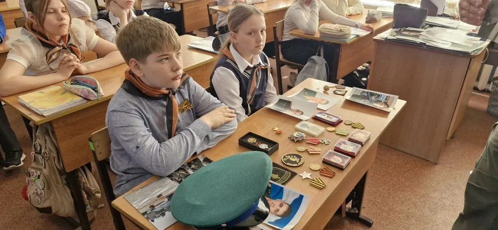 🪖На этой неделе продолжилась серия уроков Мужества, посвященных Победе советского народа в Великой О