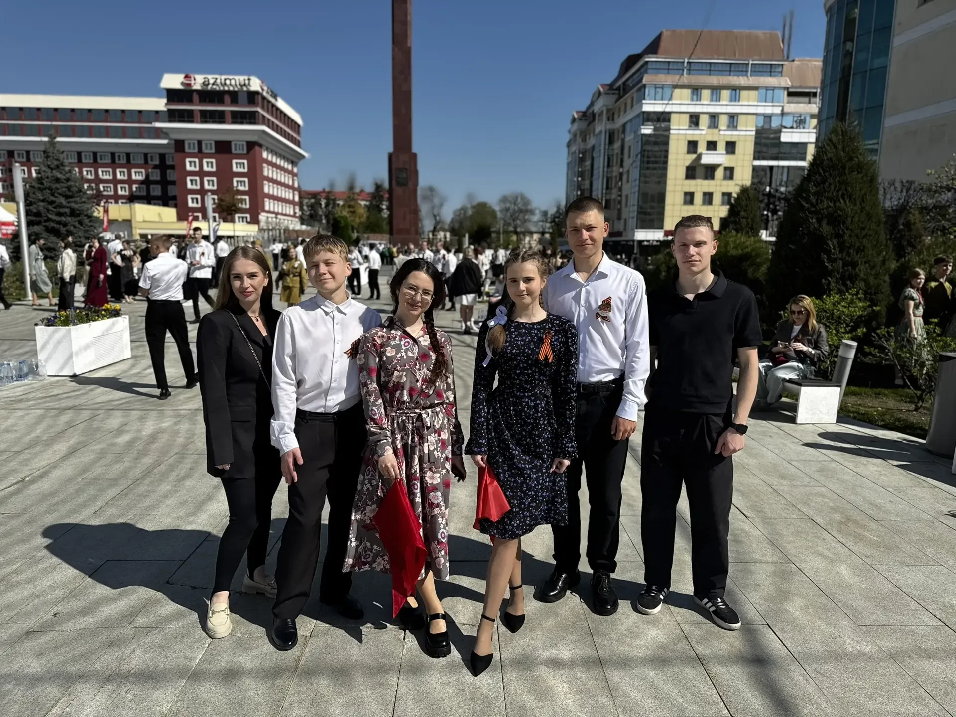 🌟 ДЕНЬ ПОБЕДЫ! 🌟  В этот знаменательный день наши школьники с гордостью и трепетом приняли активное 