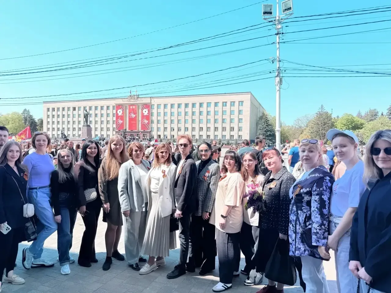 🌟 ДЕНЬ ПОБЕДЫ! 🌟  В этот знаменательный день наши школьники с гордостью и трепетом приняли активное 