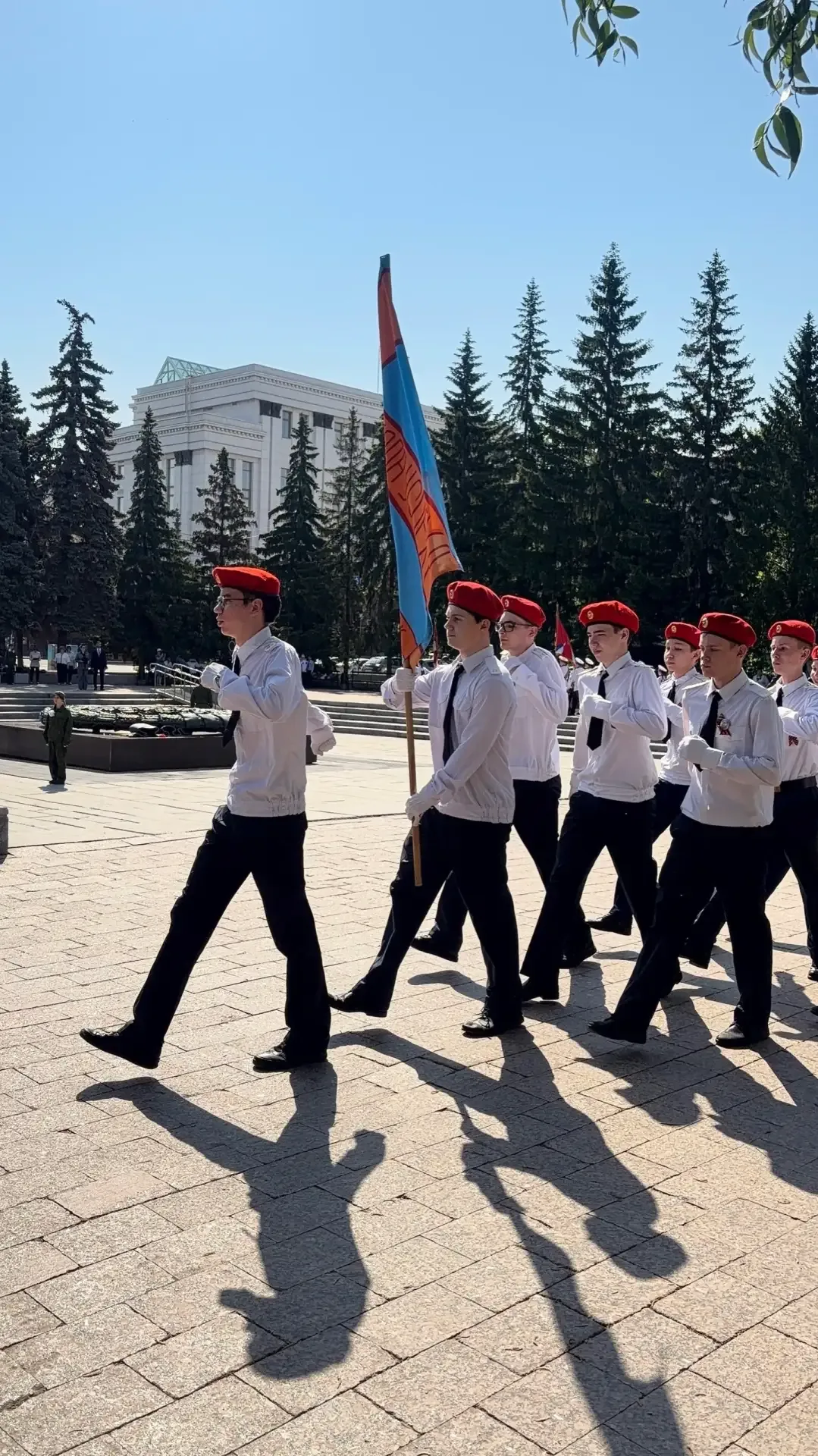 19 мая состоялось торжественное снятие почетного караула в рамках городской акции «Вахта Памяти», по