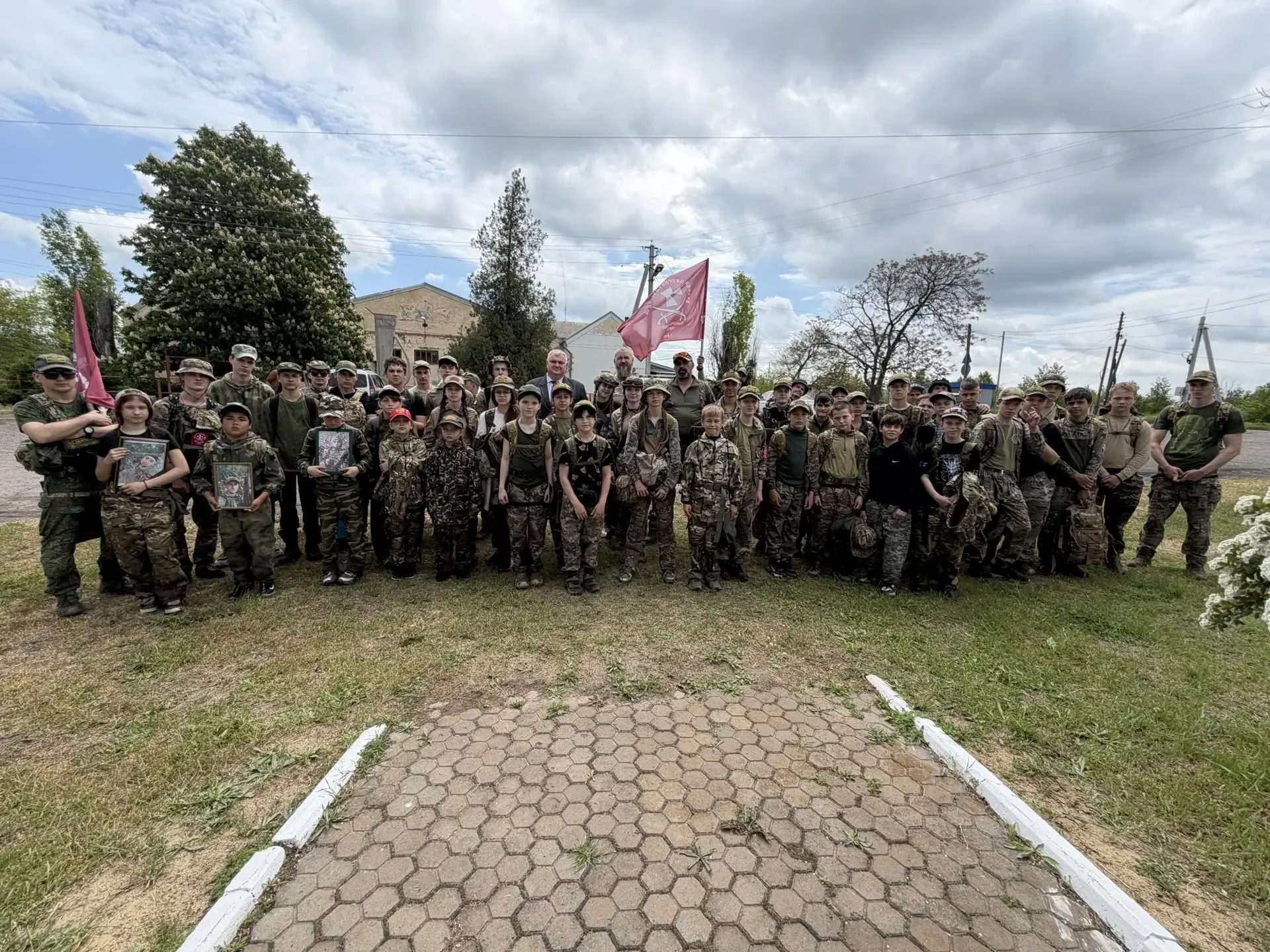 В Азовском районе стартовал традиционный поход «Марш памяти»  Сегодня, 14 мая, в селе Порт-Катон ста