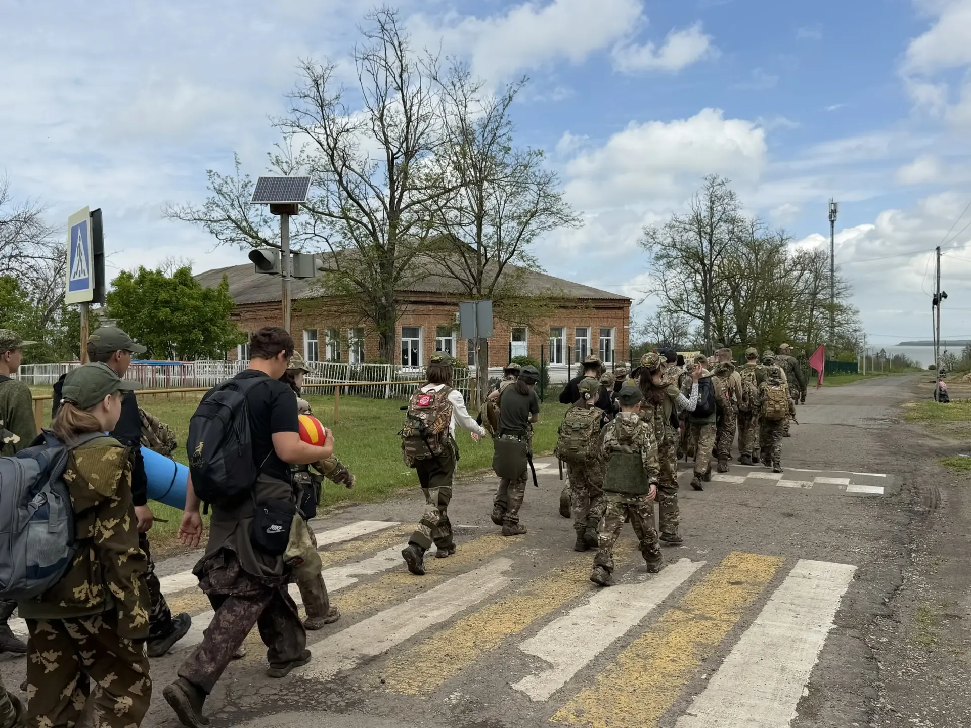 В Азовском районе стартовал традиционный поход «Марш памяти»  Сегодня, 14 мая, в селе Порт-Катон ста