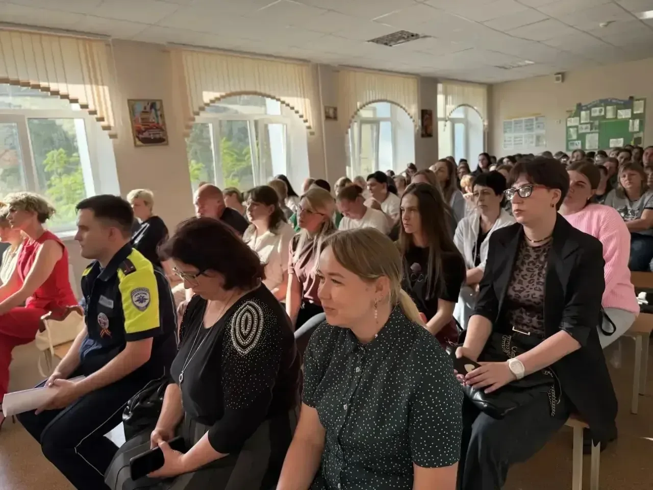 В Круглянской школе прошло районное родительское собрание  Накануне летних каникул в Круглянской шко