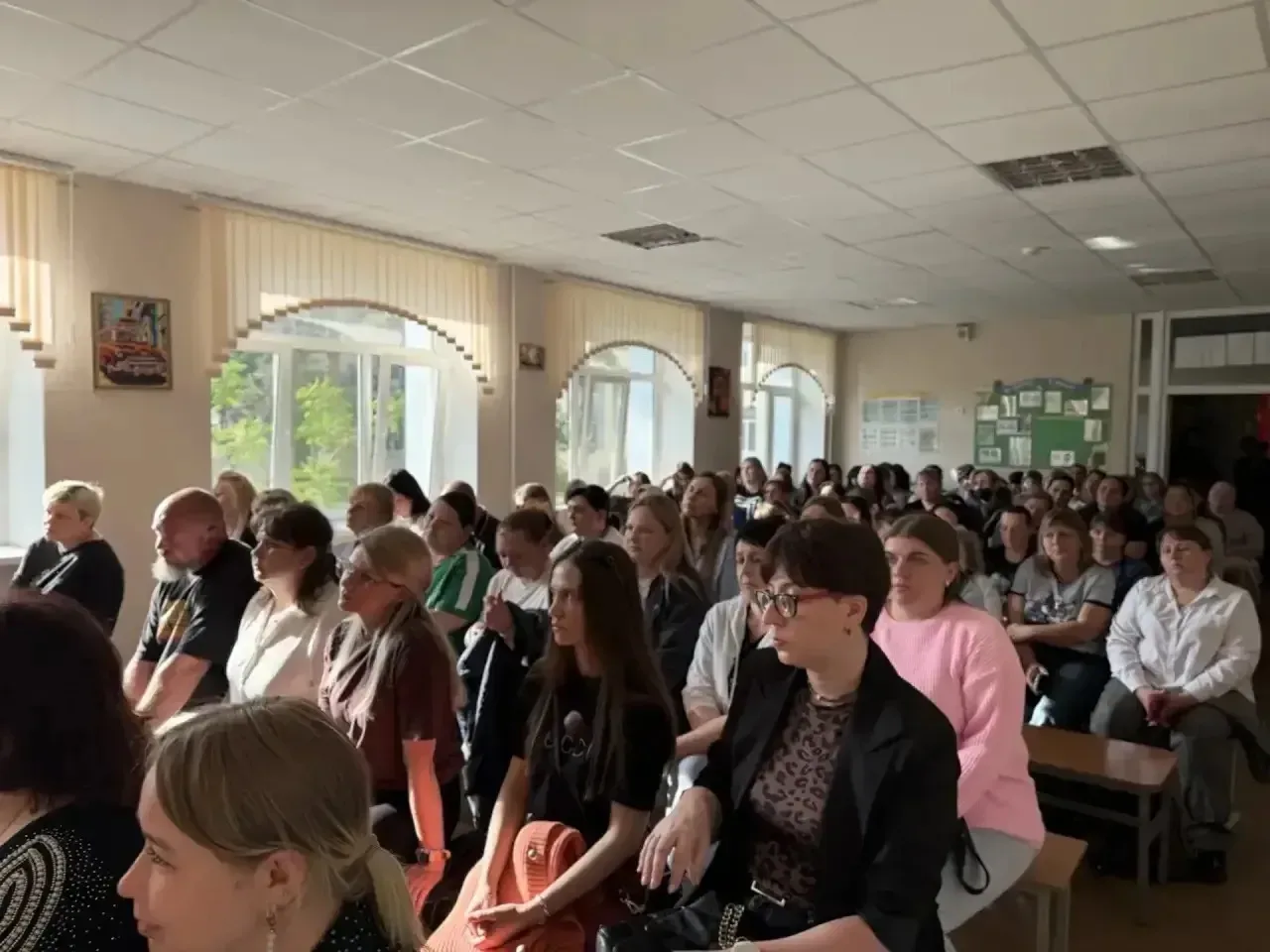 В Круглянской школе прошло районное родительское собрание  Накануне летних каникул в Круглянской шко