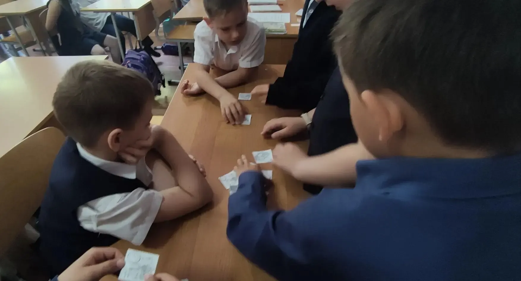 В  1 «В» классе прошло финальное занятие программы «Орлята России». Ребята отправились в увлекательн