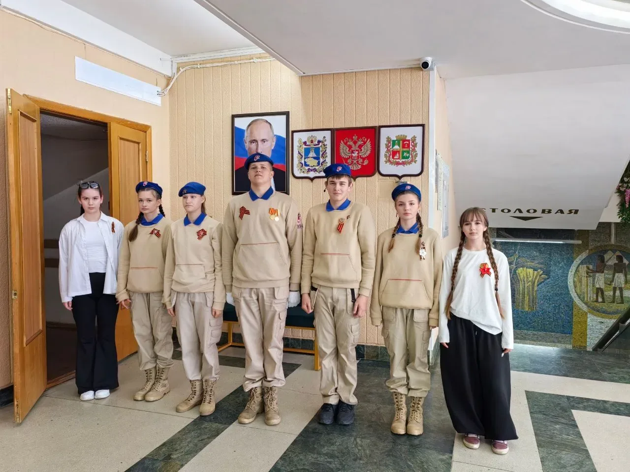 🌟6 мая учащиеся нашей школы приняли участие в торжественном слёте юнармейцев — и этот день стал по-н