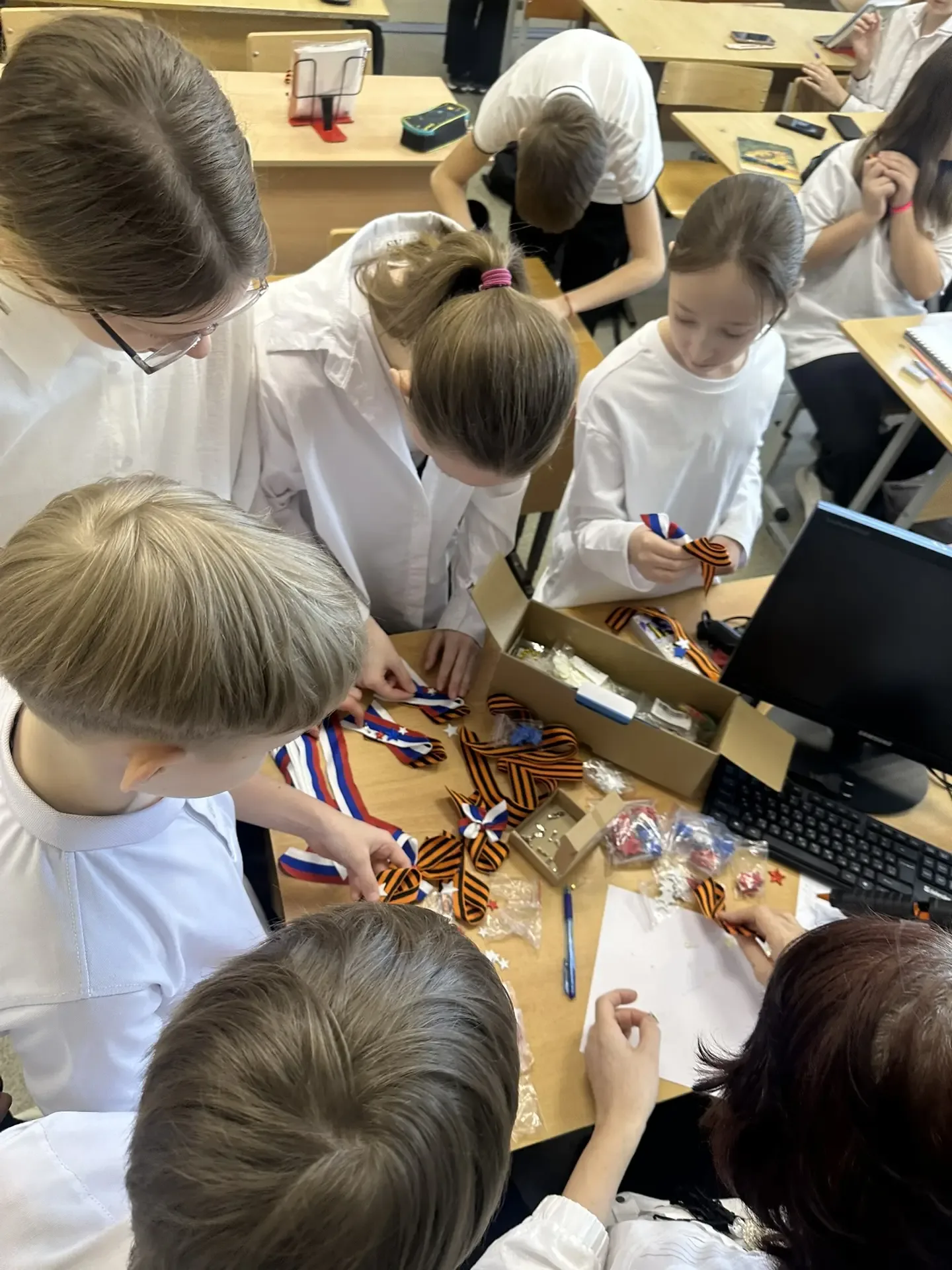 ✨СИМВОЛ ПАМЯТИ И ГОРДОСТИ  Георгиевская лента — один из главных символов Великой Отечественной войны