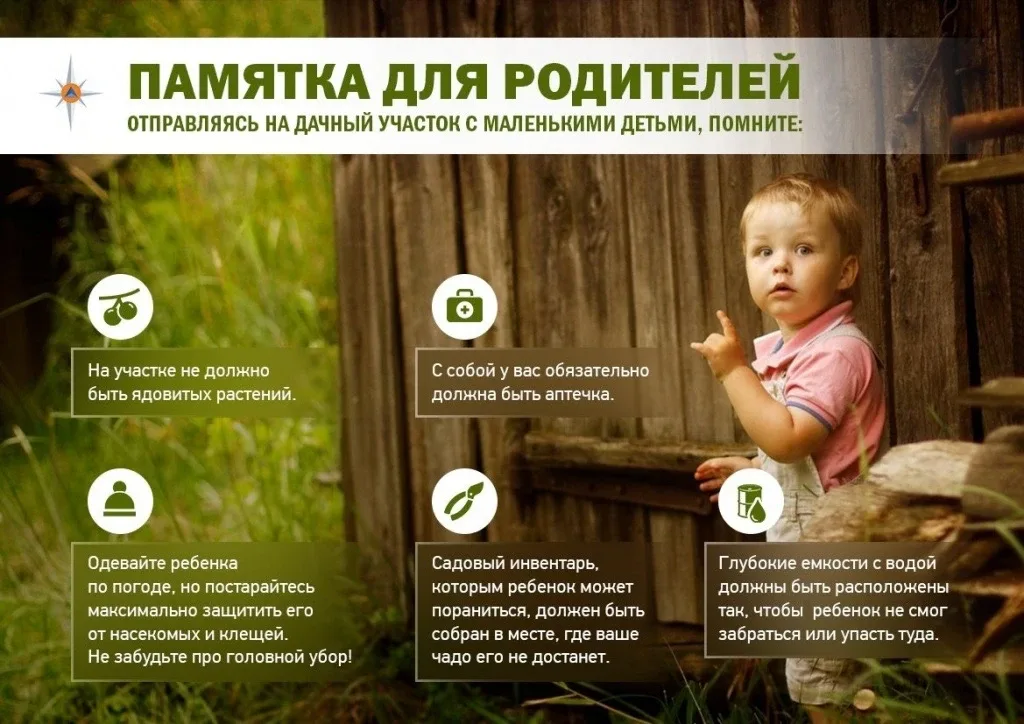 Приближаются летние каникулы: купание, дача, сад и жаркая погода ☀️Напоминаем правила безопасного по