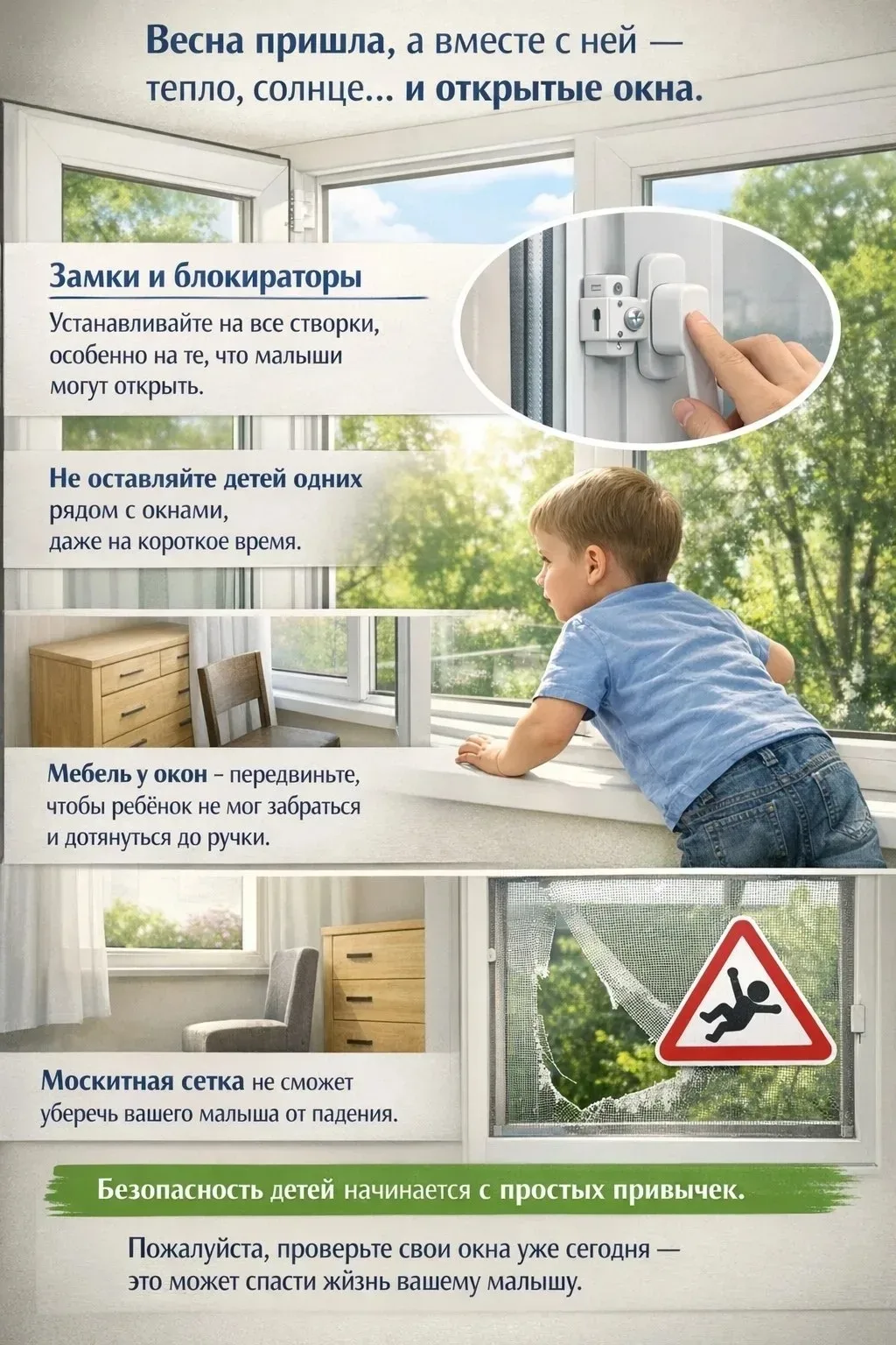 Приближаются летние каникулы: купание, дача, сад и жаркая погода ☀️Напоминаем правила безопасного по