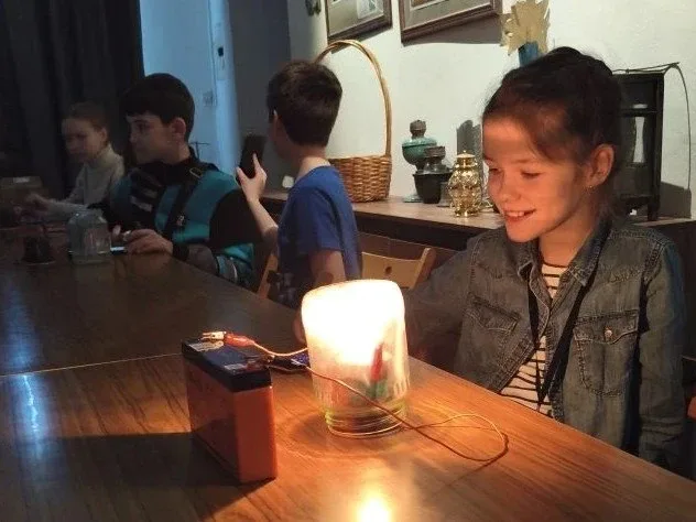 Да будет свет! 💡  🏛 Не так давно ученики 5 «В» класса посетили таинственный и очень интересный Музей