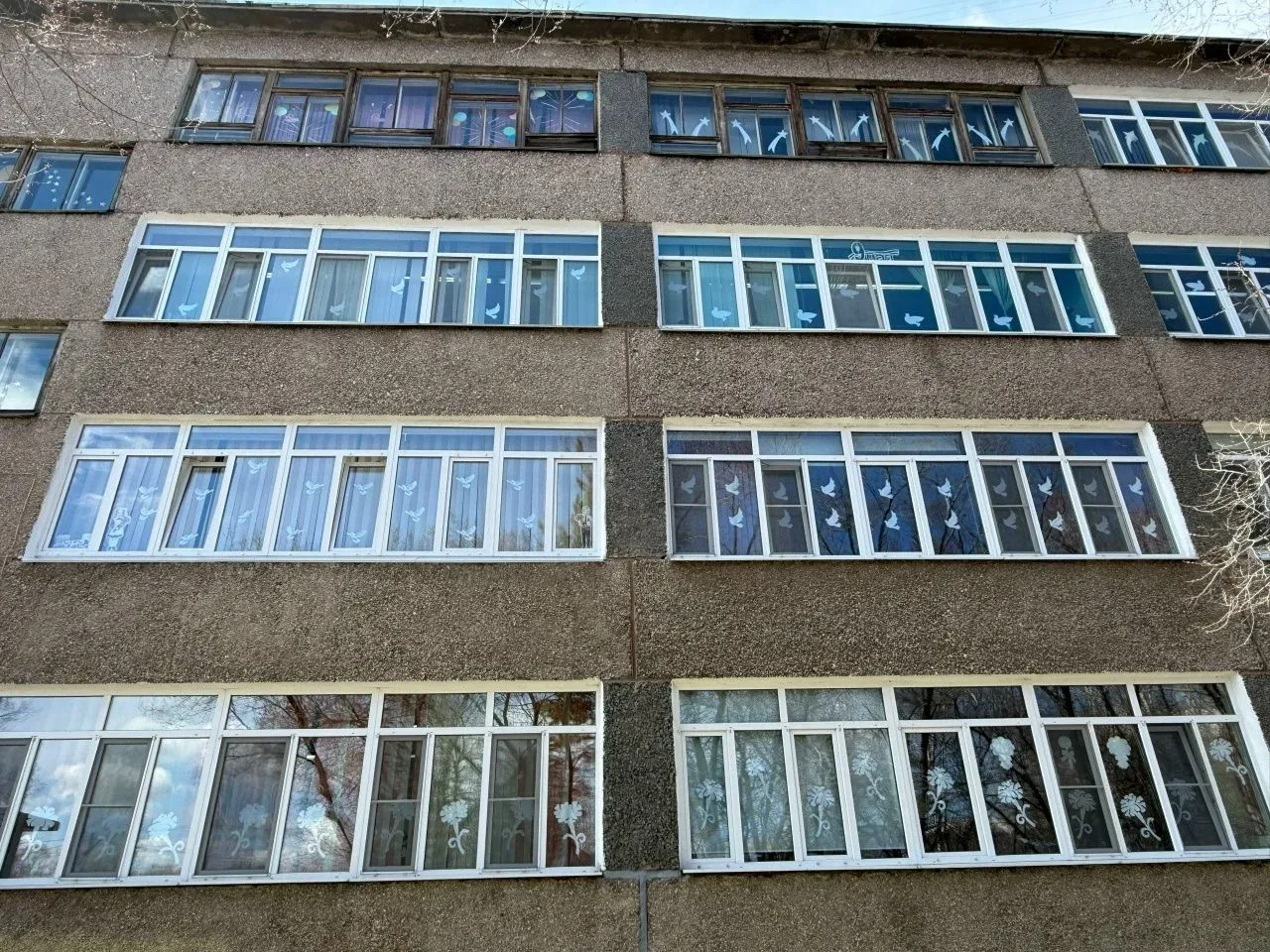 🇷🇺Всероссийская акция «Окна Победы»🇷🇺✨Наша школа присоединилась к патриотической Всероссийской акции