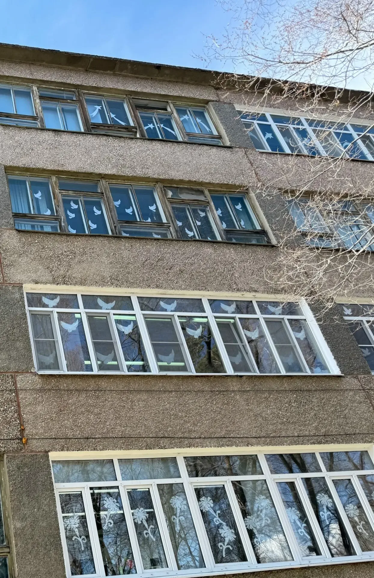 🇷🇺Всероссийская акция «Окна Победы»🇷🇺✨Наша школа присоединилась к патриотической Всероссийской акции