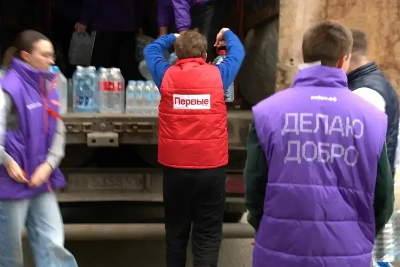 #МЫВМЕСТЕ помогли Дагестану  Благодаря круглосуточной работе волонтёров, спасателей и неравнодушных 