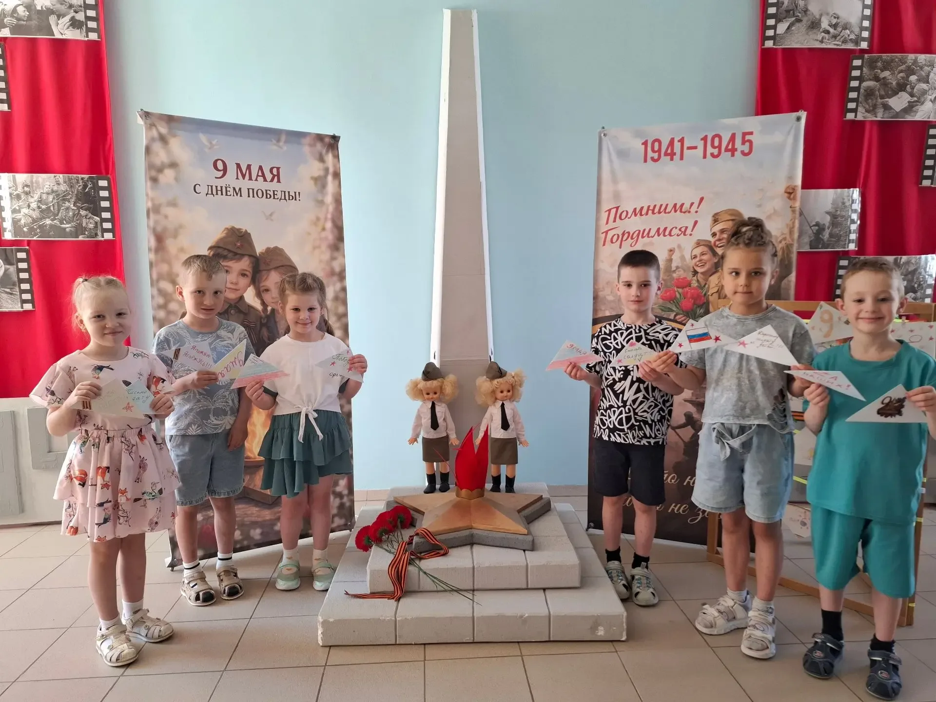 🇷🇺«И снова май, салют, Победа!»: эхо героического прошлого в сердцах малышей                        