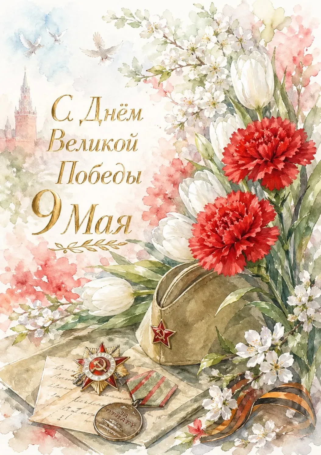 С Днём Победы! 🇷🇺  9 Мая — день памяти, силы, мужества и огромной благодарности! ❤️🙏🏻   Спасибо тем,