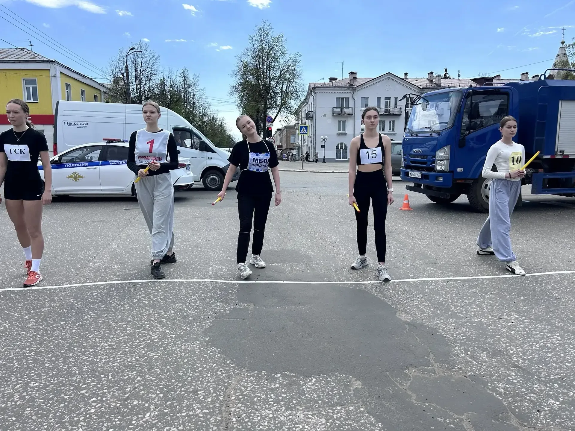 В Гусь-Хрустальном состоялась 69-я легкоатлетическая эстафета, посвящённая 81-й годовщине Победы в В