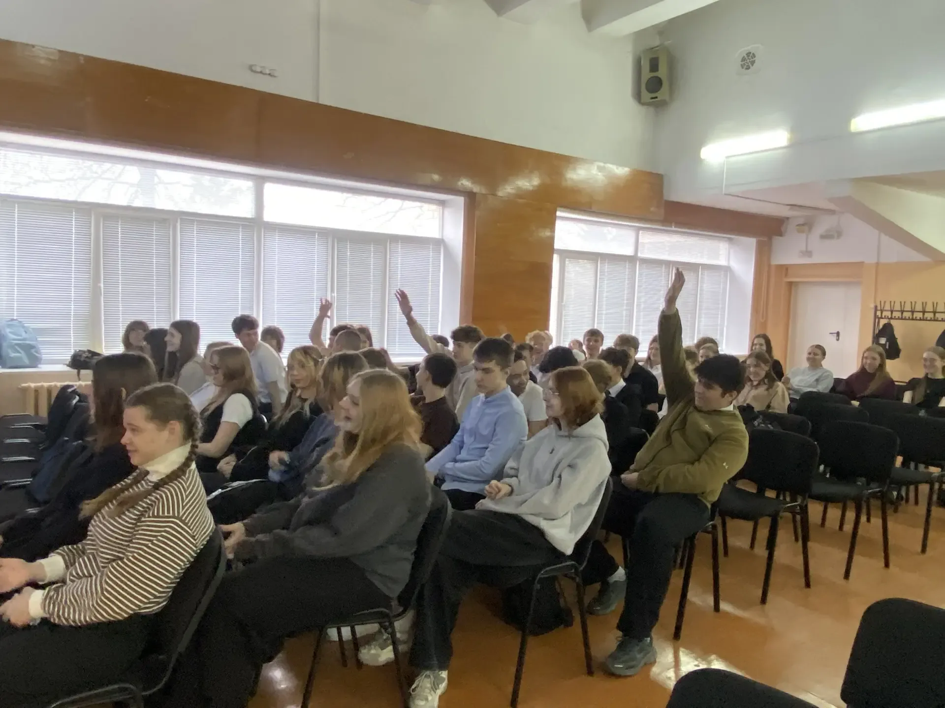 Классная встреча с представителями юридического факультета Уральского Гуманитарного колледжа: впечат