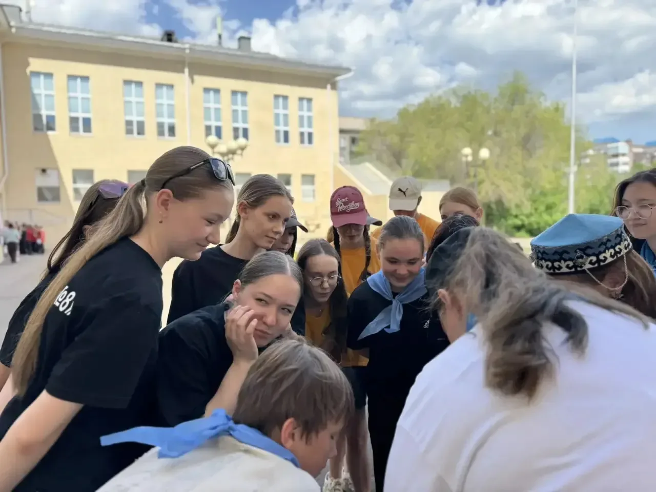 20/05 прошел 22 слёт "Весна надежд", посвящённый Году "Единства народов России".  Наши обучающиеся н