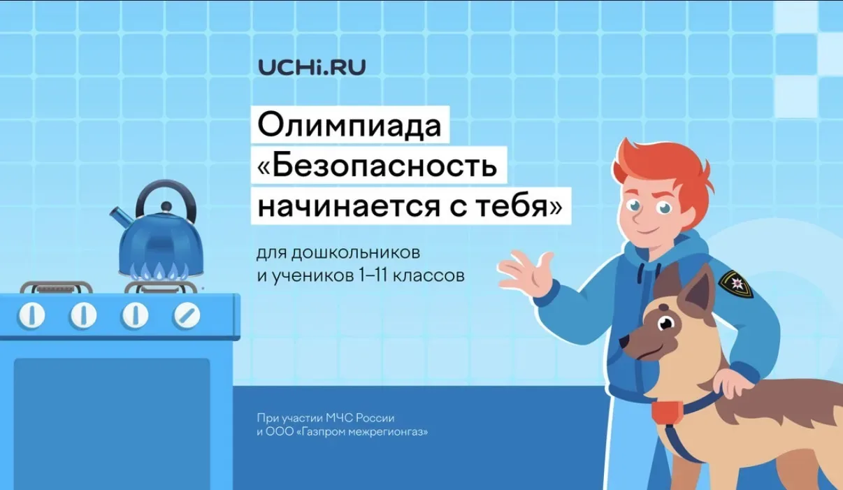 Свыше 2 млн ребят уже приняли участие во Всероссийской детской онлайн-олимпиаде по безопасности   Он