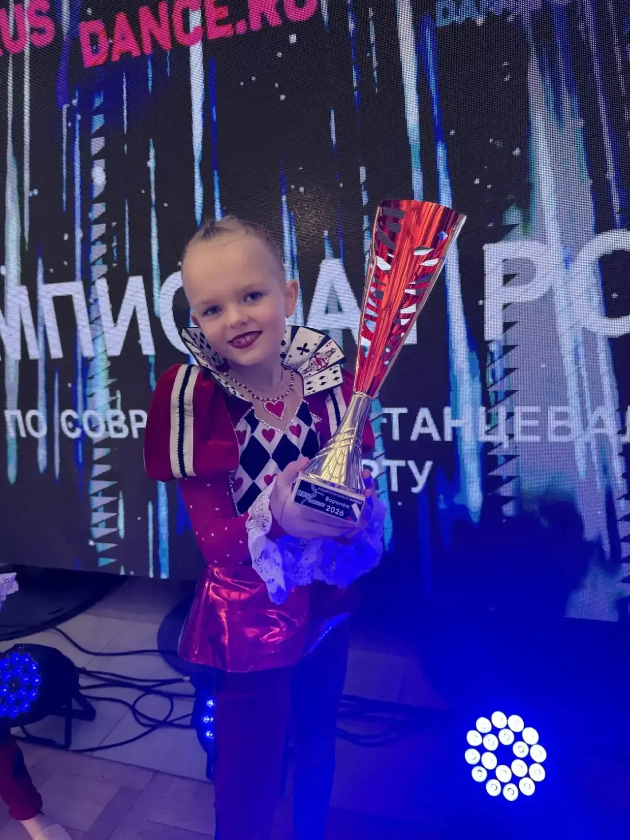 Вчера в Воронеже прошёл Чемпионат России по современному танцевальному спорту. В составе группы школ