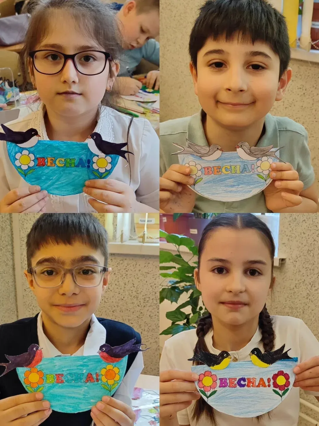 🌸 Весеннее вдохновение: поделки 3Ж класса На уроках технологии ребята из 3Ж класса погрузились в атм